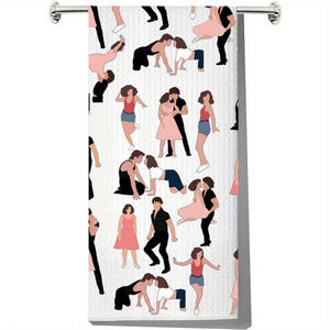 Dirty Dancing Pattern Hand Towel 16x24 inches